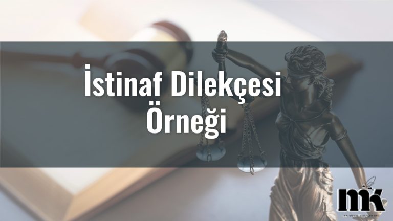 İstinaf Dilekçesi Örneği